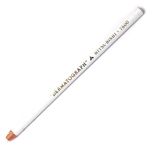 Lápis Dermatográfico  Branco MitsuBishi 7600